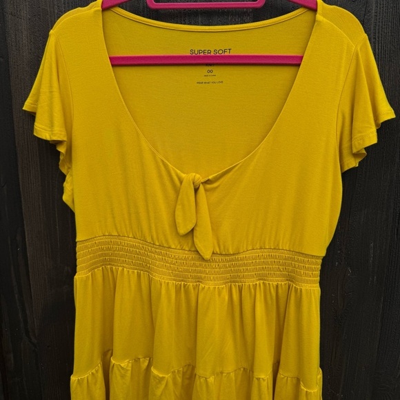 Torrid Super Soft Tie Front Keyhole Babydoll Top - Picture 5 of 11